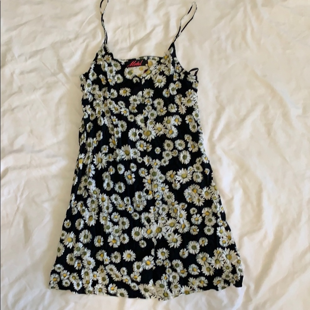 Woman’s floral sundress